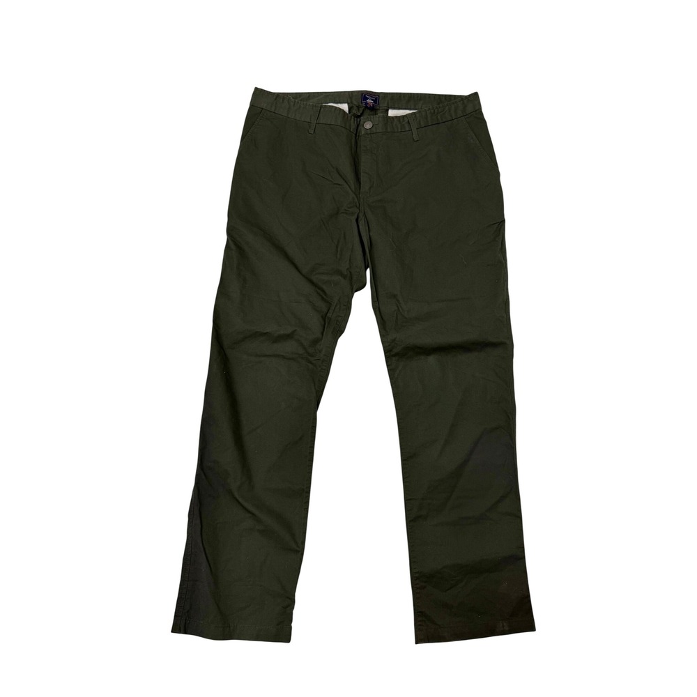 Gap Mens GapKhakis Slim Fit Chinos Olive Green Casual Pants 40x32